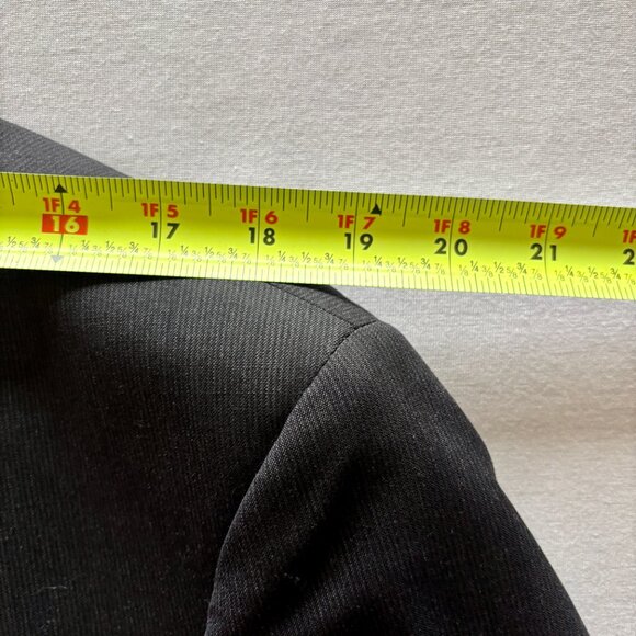 Men's Charcoal Joseph by Jos. A. Bank (44R) Slim Fit Wool Suit Jacket - Picture 12 of 16